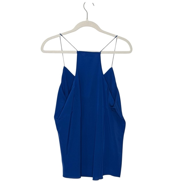 Johnny Was Elegant Silk Blend Edie Cami Top Cobalt NWT XL Camisole - Picture 4 of 11